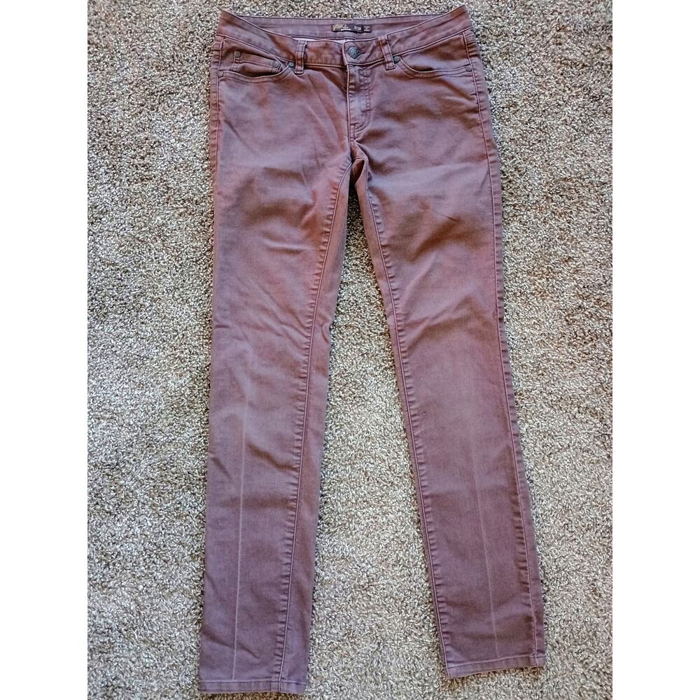 prAna Women's Kayla jeans dark mauve sz 8/29 Y2K gorpcore capsule wardrobe
